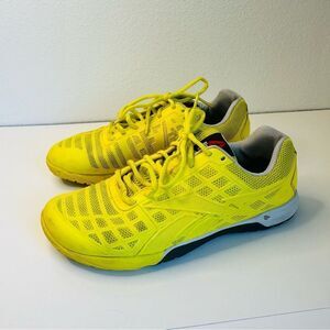 Reebok CrossFit‎ Yellow Sneakers Woman’s Size 9